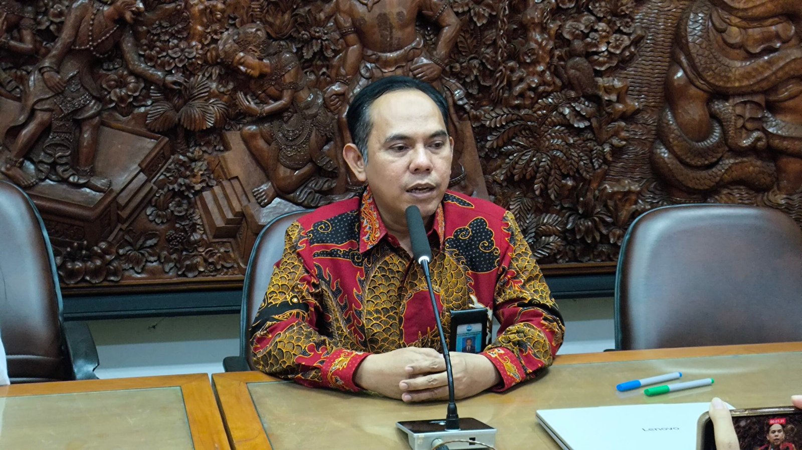 Direktur Utama PDAM Tirta Moedal, Ady Setiawan. (dok Alan Henry)