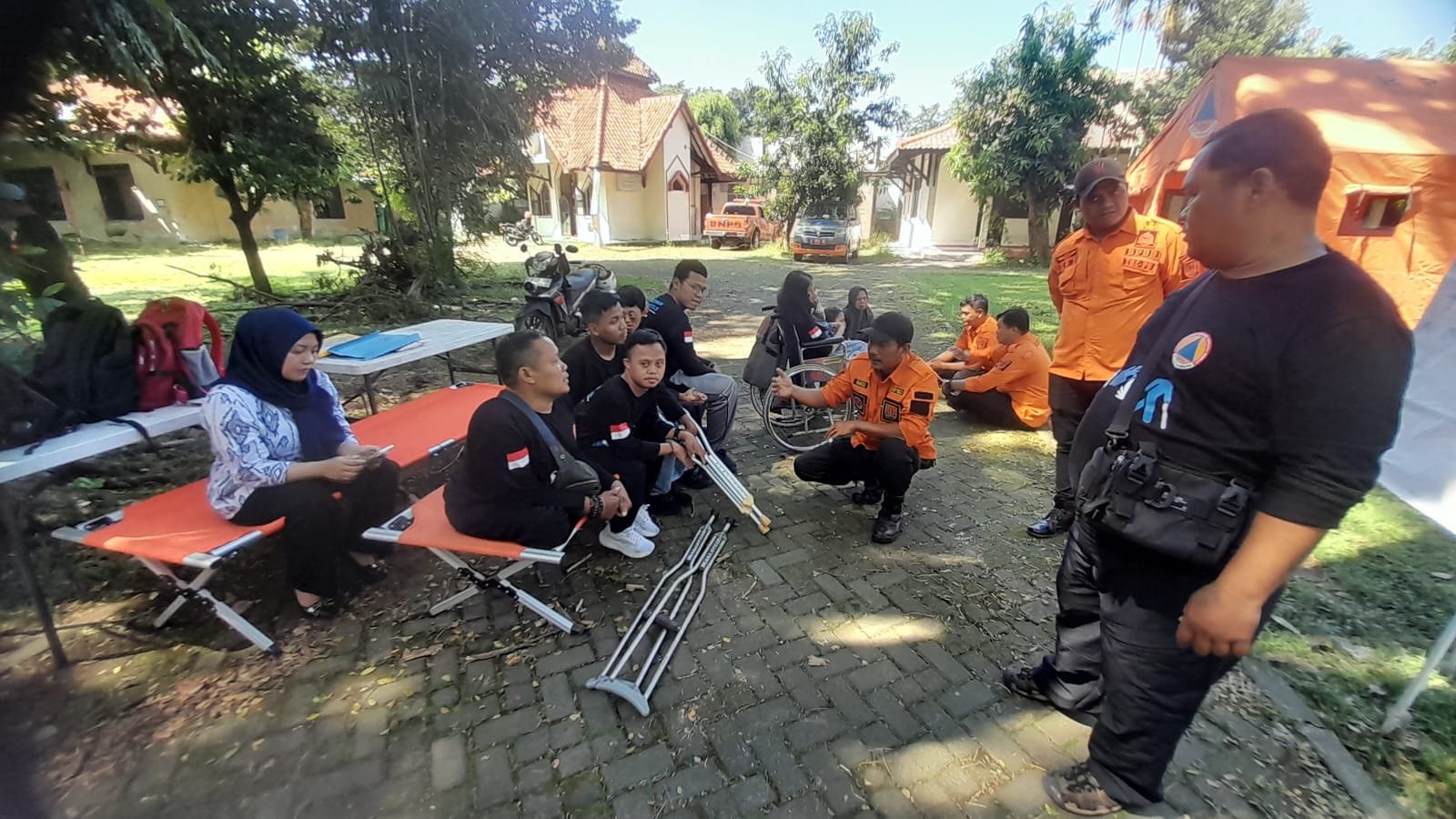 LINKK Semar berkan pelatihan itigasi dan kesiapsiagaan bencana bagi disabilitas di Semarang. (dok Istimewa)