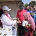 Walikota Semarang, Agustina Wilujeng saat menghadiri acara Lumpiavaganza di Simpang Lima. (dok Pemkot Semarang)