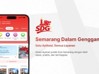 Aplikasi "Semarang Dalam Genggaman Saya” (SDGs) untuk segala jenis layanan dari Pemkot Semarang. (dok Pemkot Semarang)