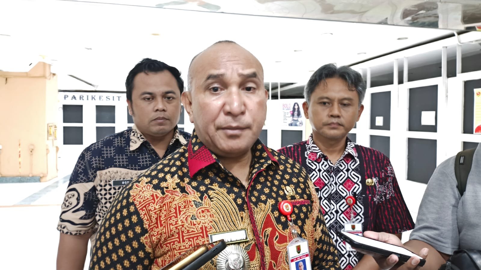 Kepala Disdag Kota Semarang, Aniceto Magno Da Silva. (dok Alan Henry)