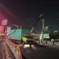 Portal Pembatas Kendaraan Berat di Simpang Jrakah Kembali Ditabrak Truk, Dishub Semarang Beri Sanksi Tegas