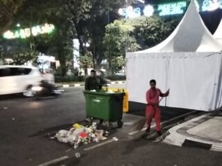 Walikota Semarang Agustina Wilujeng Pastikan Simpang Lima Bersih Kembali Usai Pembukaan MTQ Nasional