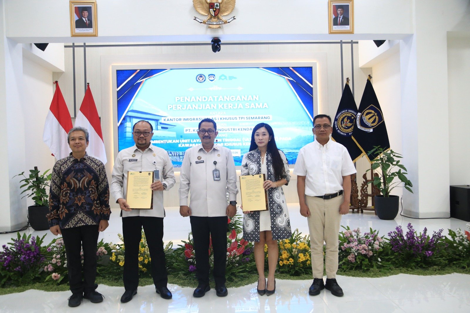 KEK Kendal Dapat Layanan Ultima I’m SEZ dari Imigrasi Semarang