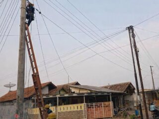 PLN Icon Plus Perkuat Keandalan Jaringan melalui Perapihan Kabel di Batang